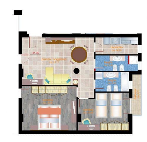 Archisio - Andrea Romano - Progetto Appartamento 2