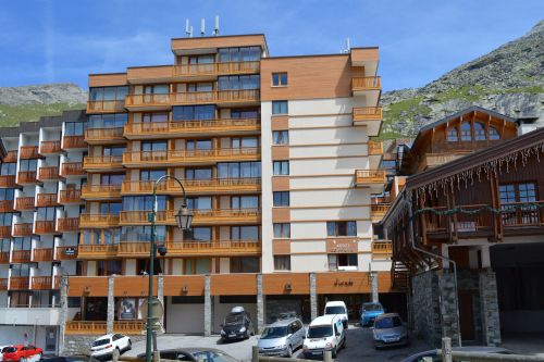 Archisio - Luca Molineri - Progetto Rinnovamento delle facciate immobile le lac blanc - val thorens francia