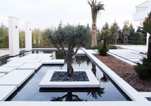 Archisio - Forme Dacqua - Progetto Water garden erbilVilla privata ad erbil kurdistan iracheno