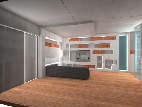 Archisio - Gianpaolo Vacca - Progetto Ristrutturazione di un appartamento di 85mq