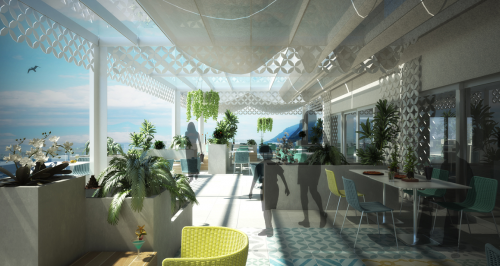 Archisio - Mint Studio Associato Di Architettura - Progetto Hotel panorama costiera amalfitana