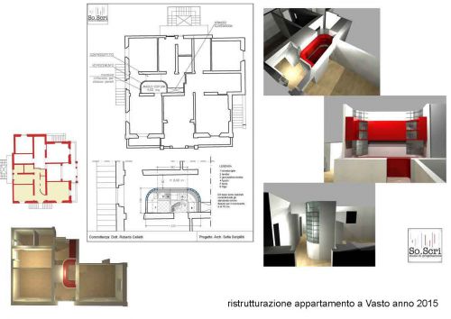 Archisio - Sofia Scripilliti - Progetto Ristrutturazione appartamento