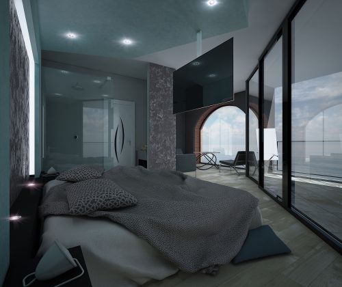 Archisio - Emanuele Carlomagno - Progetto Suite hotel salerno