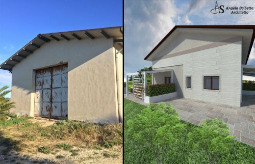 Archisio - Angela Scibetta - Progetto Progetto di ristrutturazione di un antico capannone industriale in albergo ricettivo