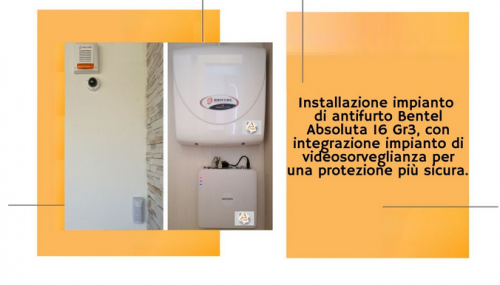 Archisio - Pnp Antifurti - Progetto Installazione impianto di antifurto con integrazione impianto di videosorveglianza