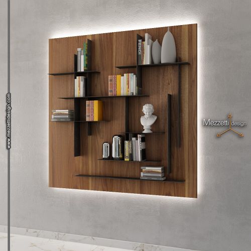 Archisio - Daniele Mezzetti - Progetto Libreria pensile