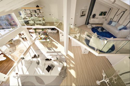 Archisio - Annalisa Carli - Progetto Un attico in stile loft in milano