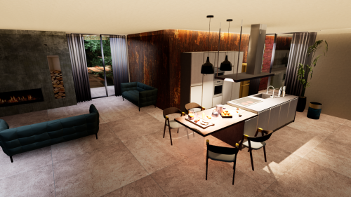 Archisio - Ostuni Giuseppe Pietro - Progetto Ambiente giorno open space