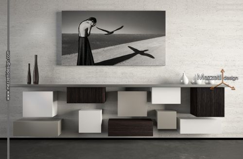 Archisio - Daniele Mezzetti - Progetto Parete attrezzata