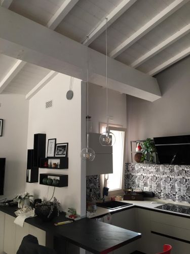 Archisio - Alessio Spinelli - Spinelli Illuminazione - Progetto Residenza privata cucinapranzo