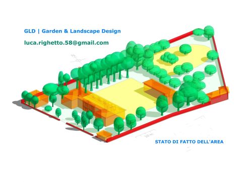 Archisio - Luca Righetto - Progetto Progettazione giardini Ex area industriale