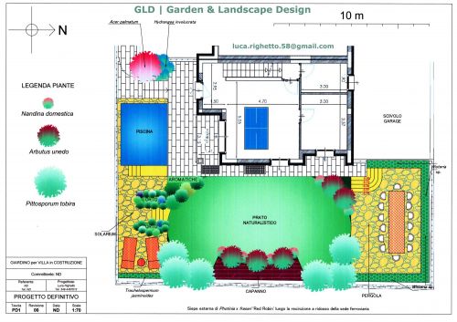Archisio - Luca Righetto - Progetto Progettazione giardini Giardinetto di campagna