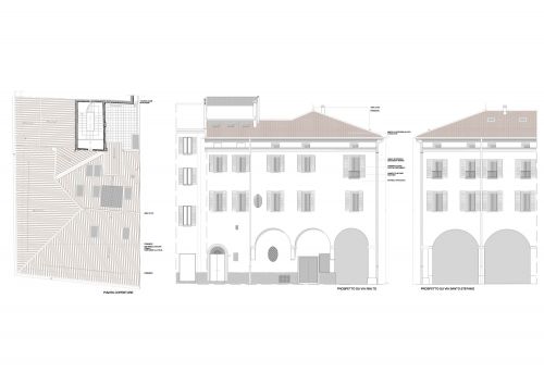 Archisio - Studio Lenzi Associati - Progetto Copertura facciata portico