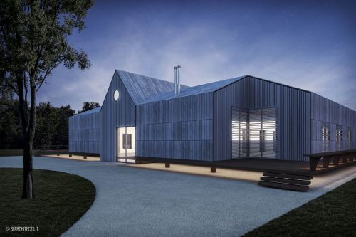 Archisio - Sf Architects - Progetto Club floating house