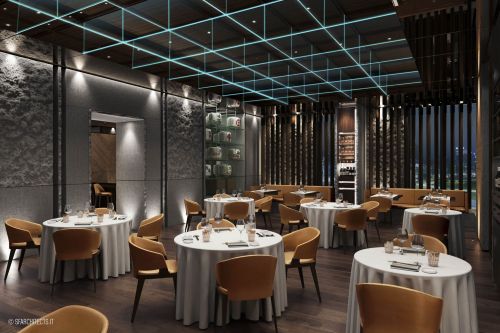Archisio - Sf Architects - Progetto Iyo aalto japanese gourmet restaurant