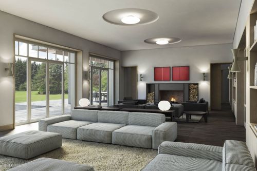 Archisio - Sf Architects - Progetto Luxury living room