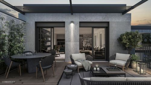 Archisio - Sf Architects - Progetto Terrace giannone 2 milan