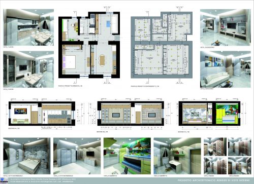 Archisio - Francesco Moio - Progetto Progetto di ristrutturazione di un appartamento