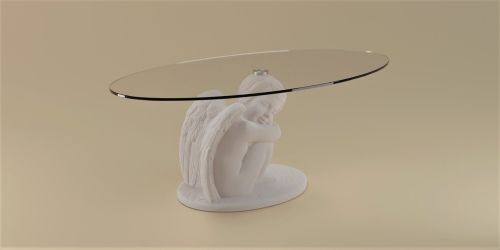Archisio - Dablec Di Tiziano Moletta - Progetto Tavolino da salotto classico cupido
