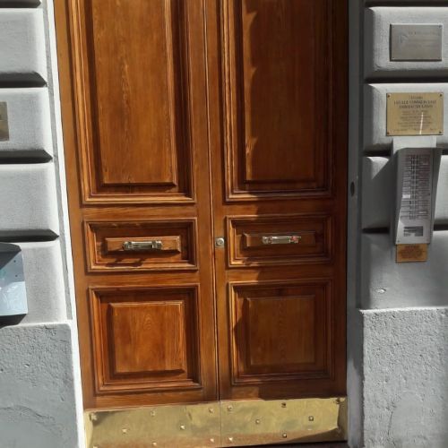 Archisio - Arte Del Legno 86 Snc - Progetto Restauro conservativo portone