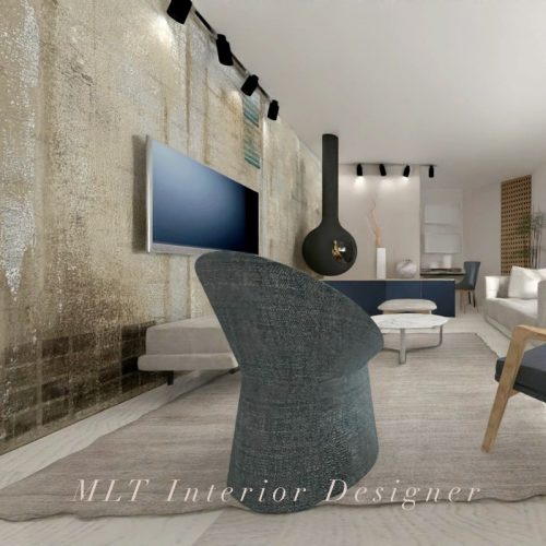 Archisio - Mlt Interior Designer - Progetto Livingroom