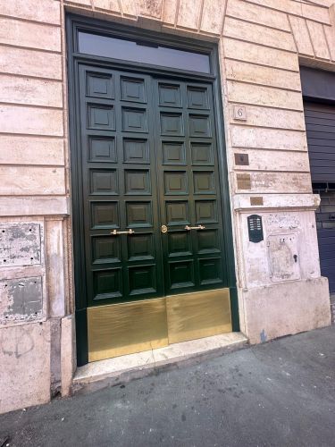 Archisio - Arte Del Legno 86 Snc - Progetto Restauro conservativo portone condominiale