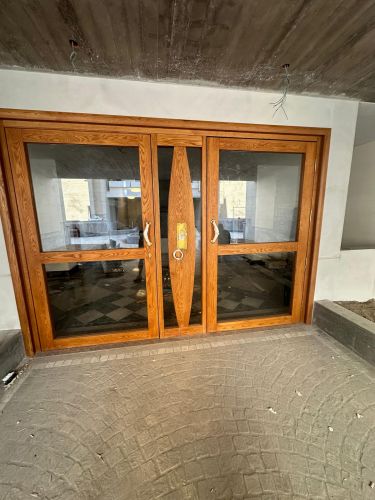 Archisio - Arte Del Legno 86 Snc - Progetto Portoni condominiali in legno roma