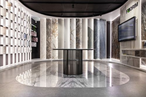 Archisio - Tracto srl - Progetto Showroom rigo marmi milano