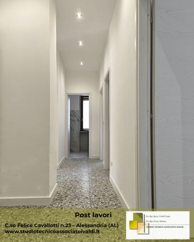 Archisio - Studio Tecnico Associato Ivaldi Carrer - Progetto Ristrutturazione interna alloggio
