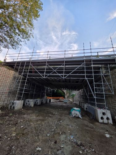 Archisio - Ceni Ponteggi - Progetto Ponteggio per sotto ponte