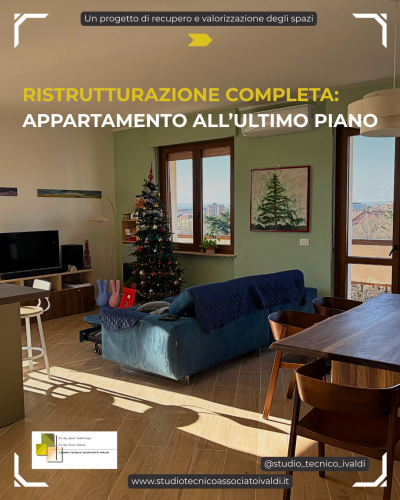 Archisio - Studio Tecnico Associato Ivaldi Carrer - Progetto Ristrutturazione appartamento ultimo piano sito in alessandria al