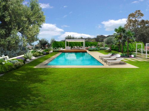 Archisio - Decorveronait - Progetto Pavimentazioni per giardini