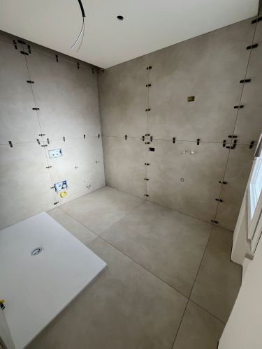 Archisio - Fmd Ristrutturazioni Di Delogu Fabrizio - Progetto Rivestimento e pavinto bagno