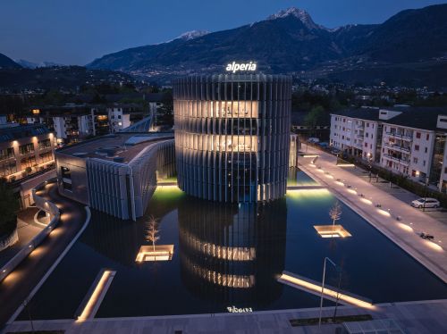 Archisio - Forme Dacqua - Progetto Fontana reflecting alperia
