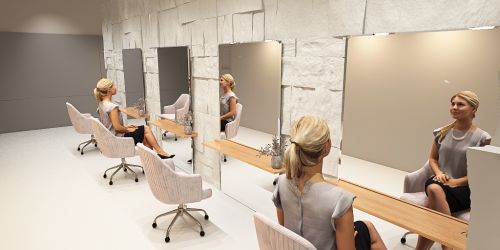 Archisio - Stefano Piazza - Progetto Salone parrucchieri