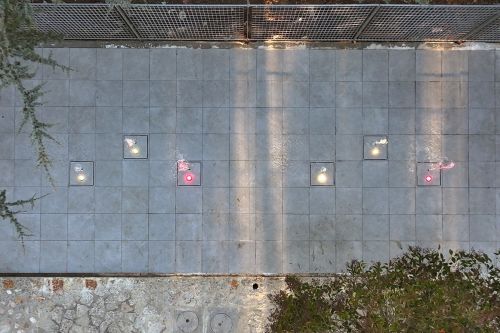 Archisio - Forme Dacqua - Progetto Fontana dinamica a pavimento - piazza del bevaio