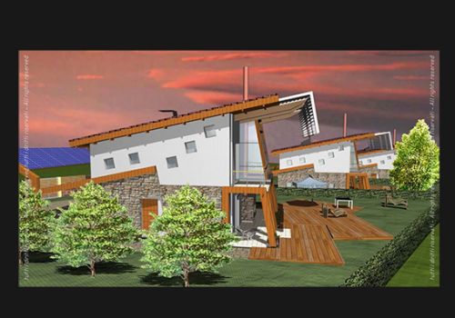 Archisio - Mario Mele - Progetto Concorso ewall - bioarchitettura - 2010