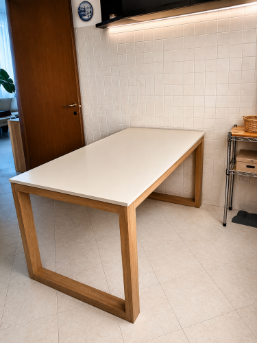 Archisio - Fp Forma - Progetto Tavolo su misura in rovere pieve emanuele