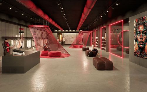 Archisio - Barberio Colella Architetti - Progetto Red concept store