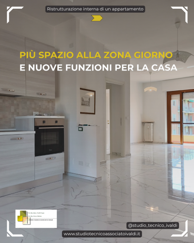 Archisio - Studio Tecnico Associato Ivaldi Carrer - Progetto Ristrutturazione interna di un appartamento ad alessandria