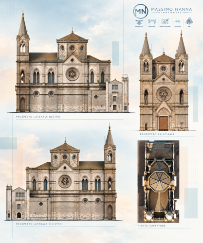 Archisio - Massimo Nanna - Progetto Rilievo architettonico chiesa di santa lucia