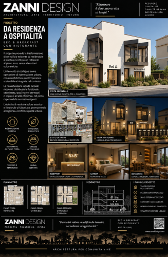 Archisio - Lorenzo De Zanni - Progetto Bed and restaurant
