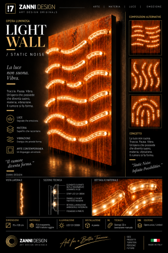 Archisio - Lorenzo De Zanni - Progetto Light wall