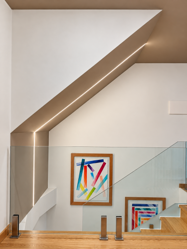 Archisio - Serena Martini - Progetto Residenza su due livelli - architetture luce e continuit