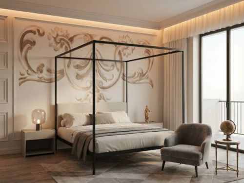 Archisio - Alessandra Arrigoni - Progetto Pannello decorativo motivi classici