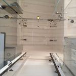 Archisio - Lavoro di Vetraria Loffredi - Siamo una vetreria che realizza ascensori in cristallo temperato con finestre in acciaio