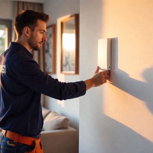 Archisio - Lavoro di Baroni Impianti - Seguiamo il cliente nelle fasi di progettazione realizzazione manutenzione e assistenza dei principali impianti elettrici ed elettronici presenti in abitazioni civili e locali commerciali come- i