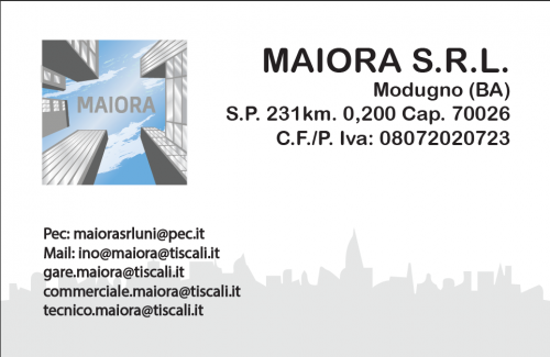 Archisio - Impresa Maiora srl - Impresa Edile - Modugno BA