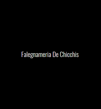 Archisio - Impresa Falegnameria De Chicchis - Falegnameria - Roma RM