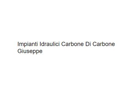 Archisio - Impresa Giuseppe Carbone Impianti Idraulici - Impianti Idraulici - Barolo CN
